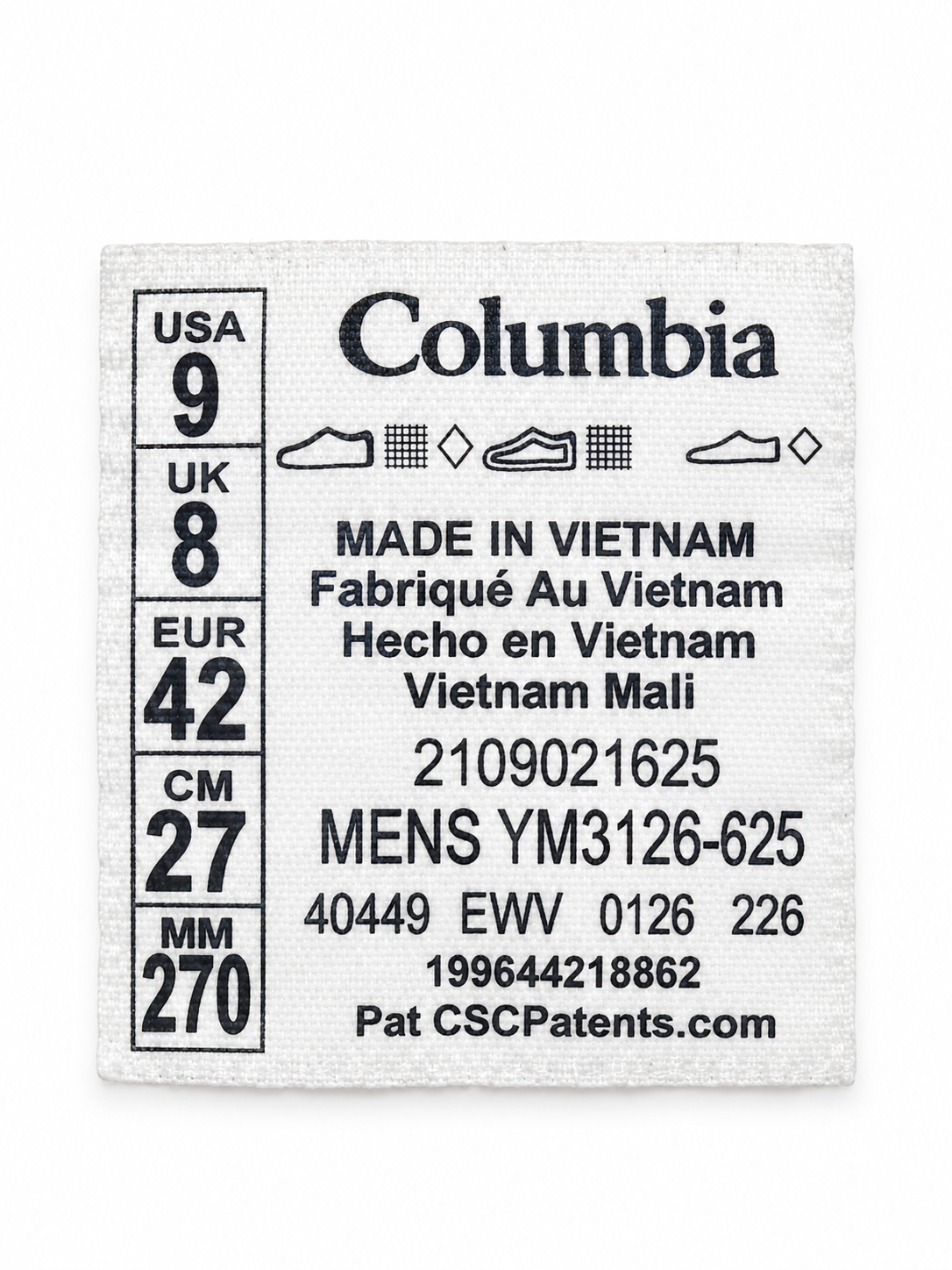 Columbia Grove Heights FS Low OutDry - Hombre - US 9