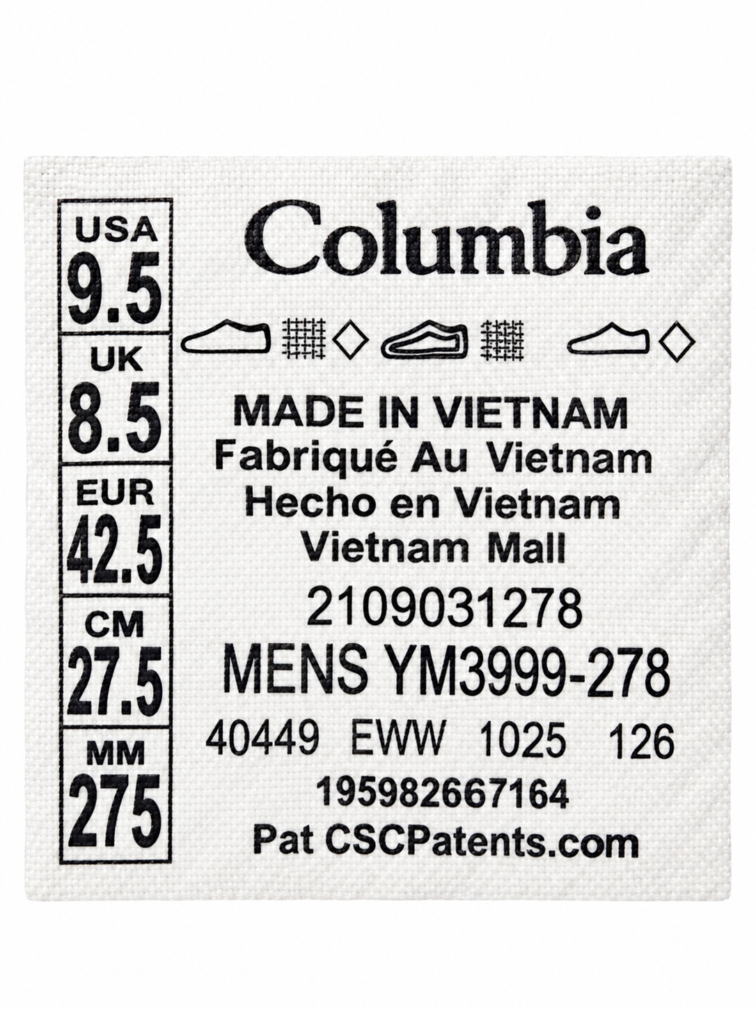 Columbia Grove Heights FS Mid OutDry – Hombre – Talla US 9.5 - 10.5